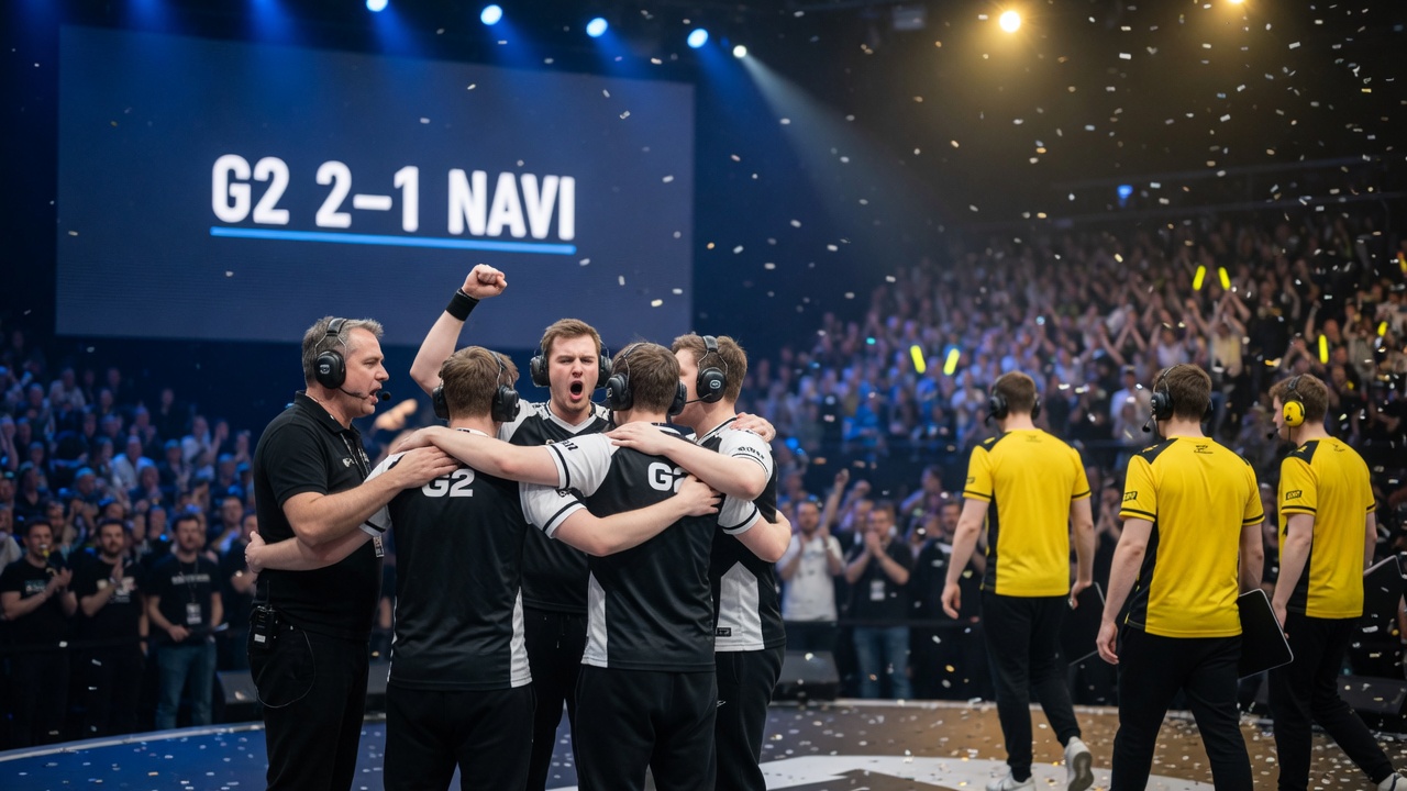 G2 vence NAVI por 2-1 e conquista a última vaga nos playoffs do IEM Cologne Major 2026